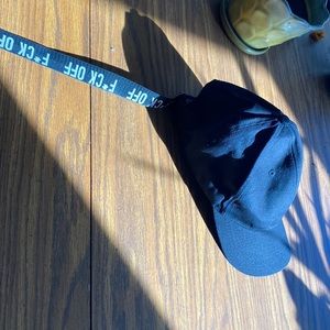 Black fuck you hat from hot topic never worn